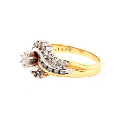 Pre Owned 14ct Diamond Ring ZP62